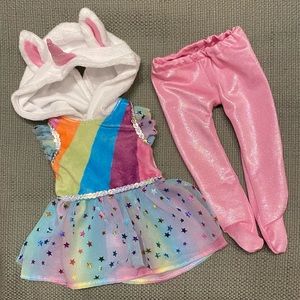 18" Doll Halloween Unicorn costume